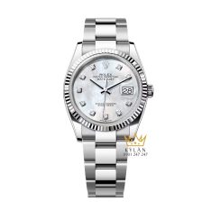Đồng hồ Rolex Datejust 36 mặt xà cừ kim cương 126234-0020