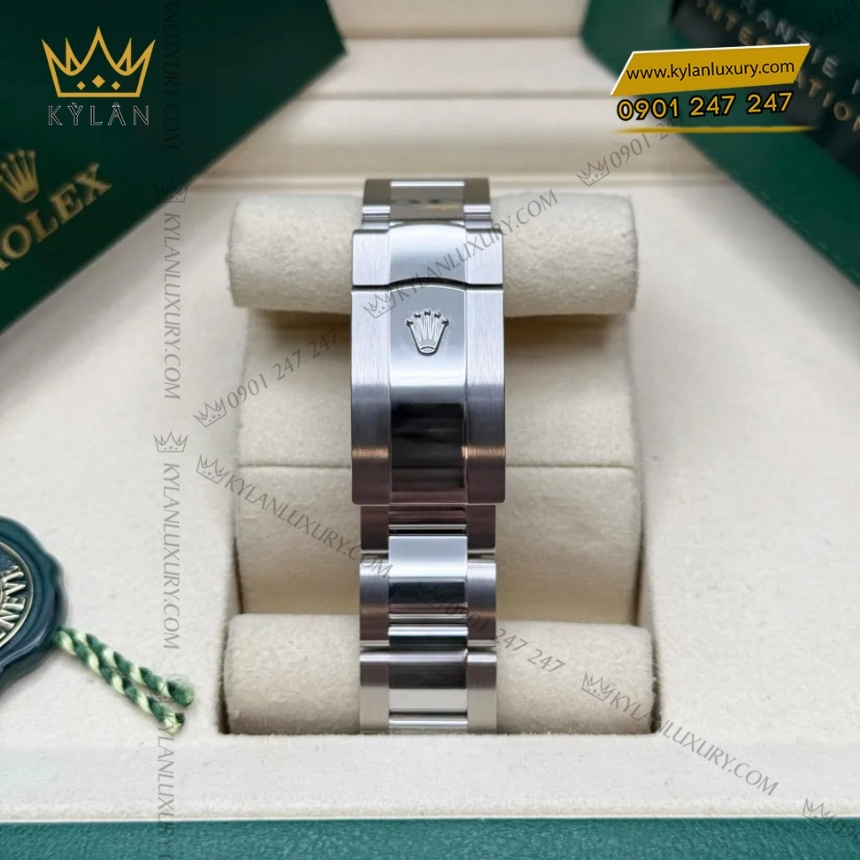 Kỳ Lân Luxury rolex datejust 36 126234 0020 xa cu kim cuong 6 Đồng hồ Rolex Datejust 36 mặt xà cừ kim cương 126234-0020