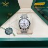 Đồng hồ Rolex Datejust 36 mặt bạc cọc La Mã 126234-0029