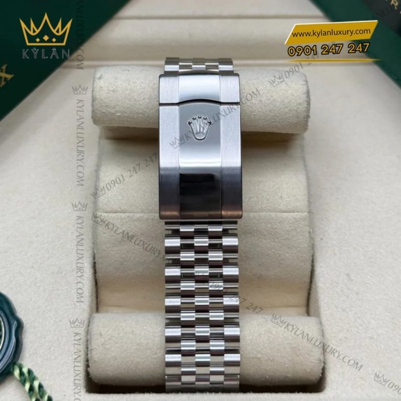 Đồng hồ Rolex Datejust 36 mặt bạc cọc La Mã 126234-0029