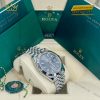 Đồng hồ Rolex Datejust 41 mặt xám cọc dạ quang 126334-0014