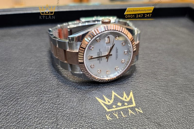 Đồng hồ Rolex Datejust 41 xà cừ dây oyster 126331-0013