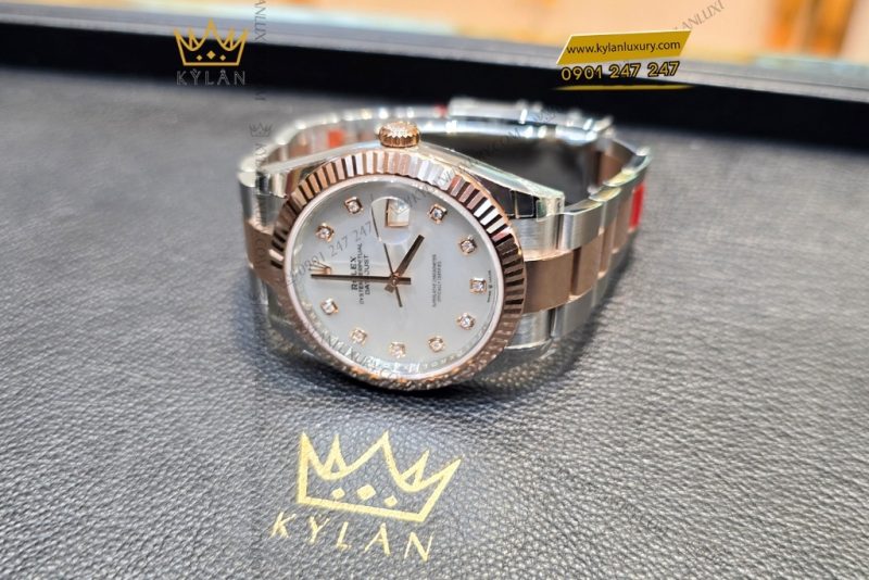 Đồng hồ Rolex Datejust 41 xà cừ dây oyster 126331-0013