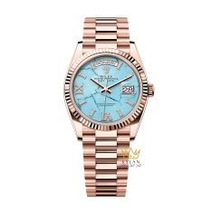 Đồng hồ Rolex Day Date 36 mặt số turquoise 128235-0064