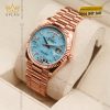 Đồng hồ Rolex Day Date 36 mặt số turquoise 128235-0064