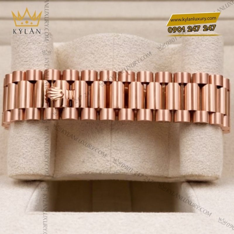 Đồng hồ Rolex Day Date 36 mặt số turquoise 128235-0064