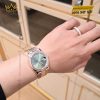 Đồng hồ Rolex Day Date 36 Olive custom vành kim vuông 128235-0089