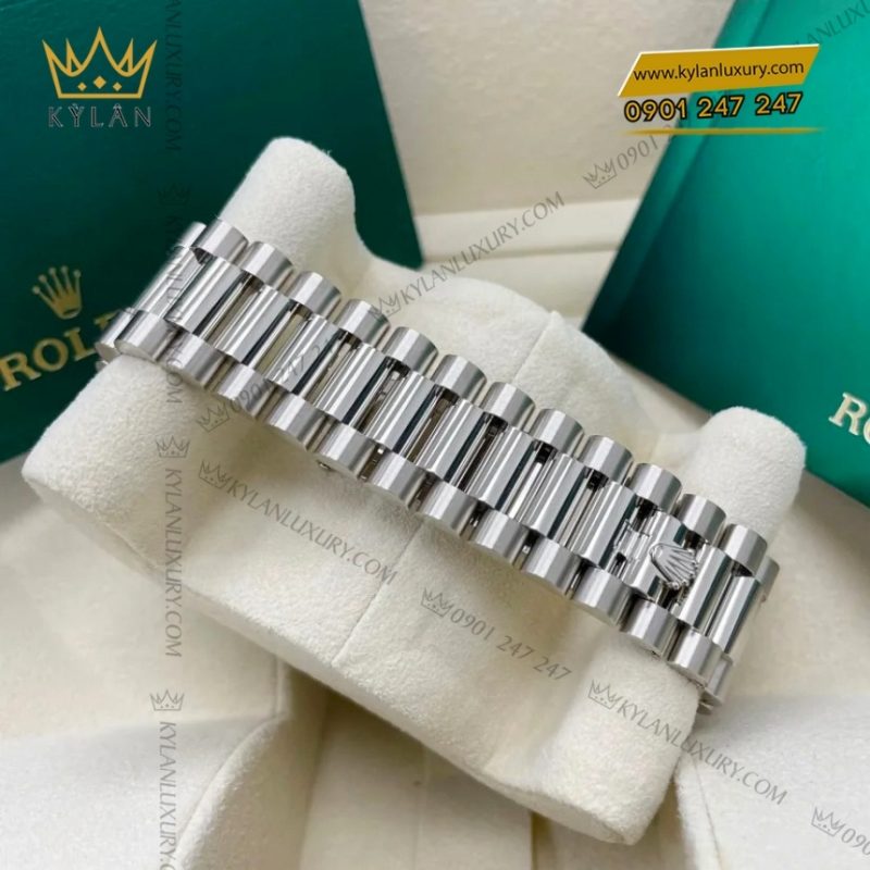 Đồng hồ Rolex Day Date 40 mặt số xanh olive 228239-0033