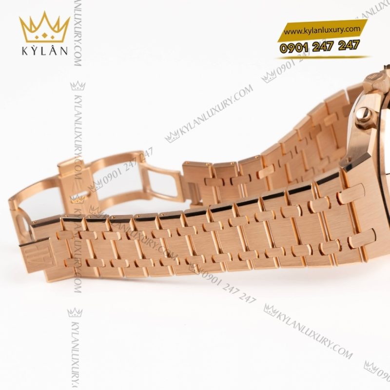 Đồng hồ Royal Oak Chronograph mặt khaki xanh lá 41mm