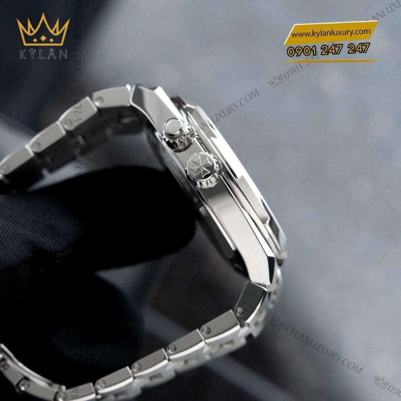 Đồng hồ Vacheron Constantin Overseas Dual Time mặt số đen 41mm