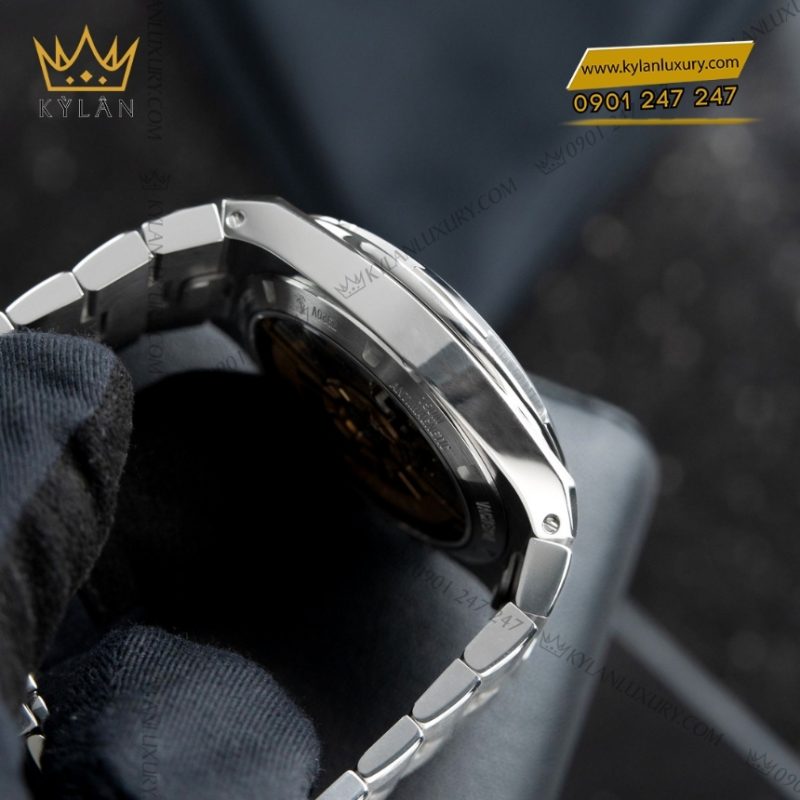 Đồng hồ Vacheron Constantin Overseas Dual Time mặt số đen 41mm