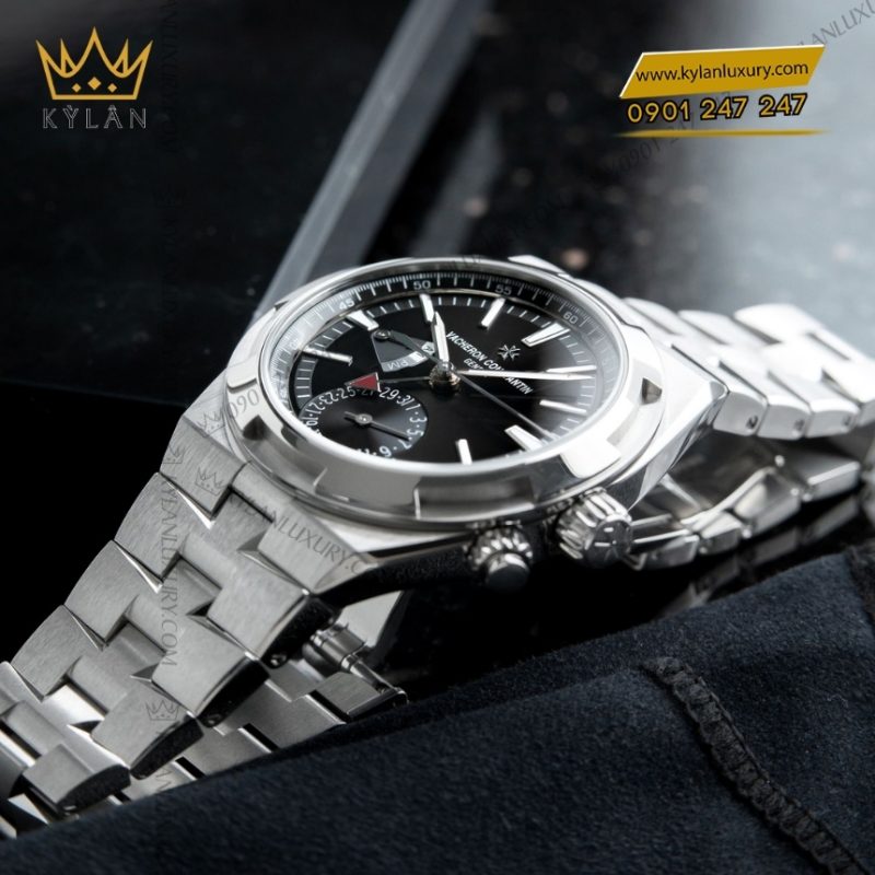 Đồng hồ Vacheron Constantin Overseas Dual Time mặt số đen 41mm