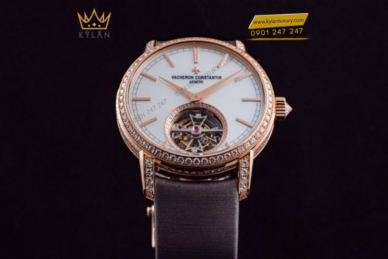 Đồng hồ Vacheron Constantin Tourbillon kim cương 39mm