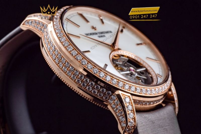 Đồng hồ Vacheron Constantin Tourbillon kim cương 39mm