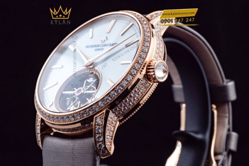 Đồng hồ Vacheron Constantin Tourbillon kim cương 39mm