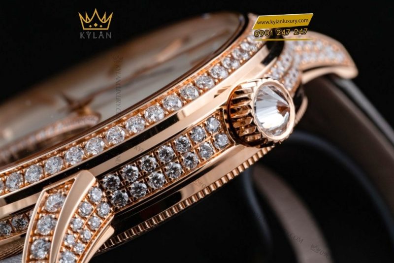 Đồng hồ Vacheron Constantin Tourbillon kim cương 39mm