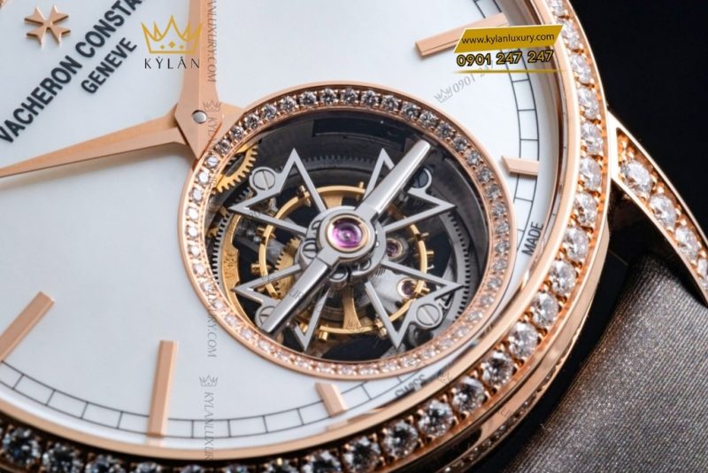 Đồng hồ Vacheron Constantin Tourbillon kim cương 39mm