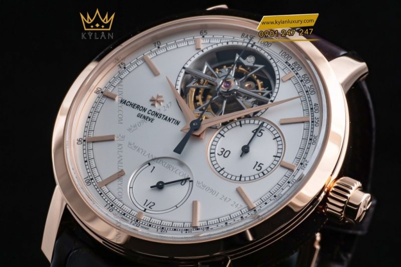 Đồng hồ Vacheron Constantin Tourbillon Chronograph vàng hồng