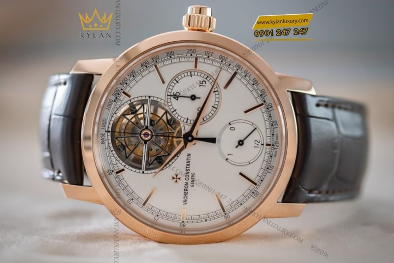 Đồng hồ Vacheron Constantin Tourbillon Chronograph vàng hồng