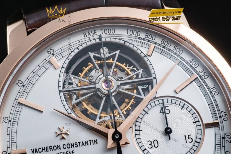 Đồng hồ Vacheron Constantin Tourbillon Chronograph vàng hồng