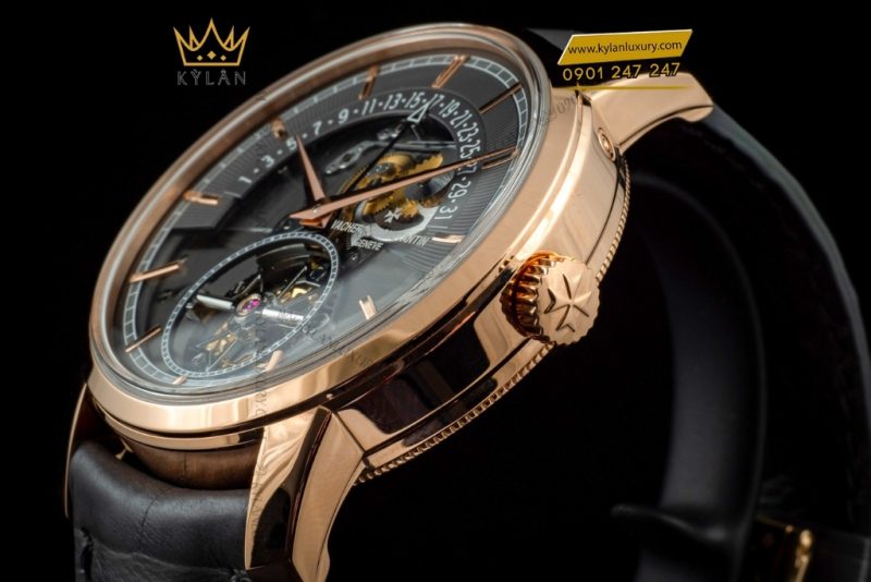 Đồng hồ Vacheron Constantin Traditionnelle Tourbillon vàng hồng lộ cơ
