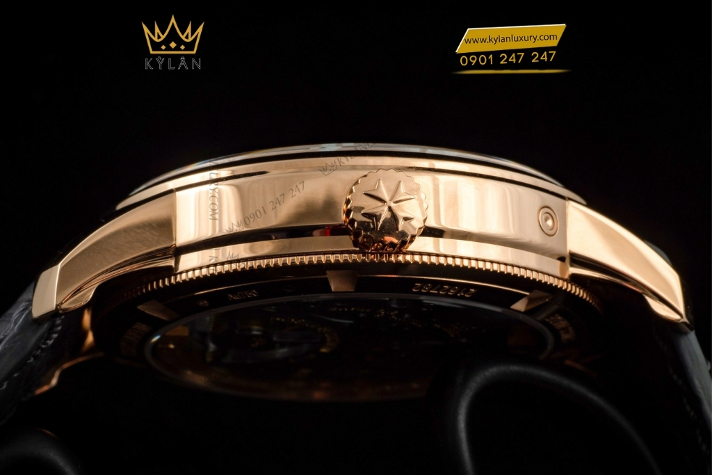 Kỳ Lân Luxury vacheron constantin traditionnelle 6010t 000r b638 3 Đồng hồ Vacheron Constantin Traditionnelle Tourbillon vàng hồng lộ cơ