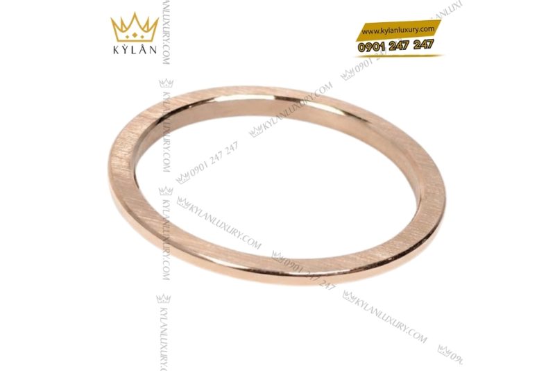 Vành bezel Rolex vàng hồng đính kim tròn 40mm