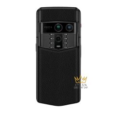 Điện thoại Vertu Agent Q Grained Calfskin - bản da bê đen