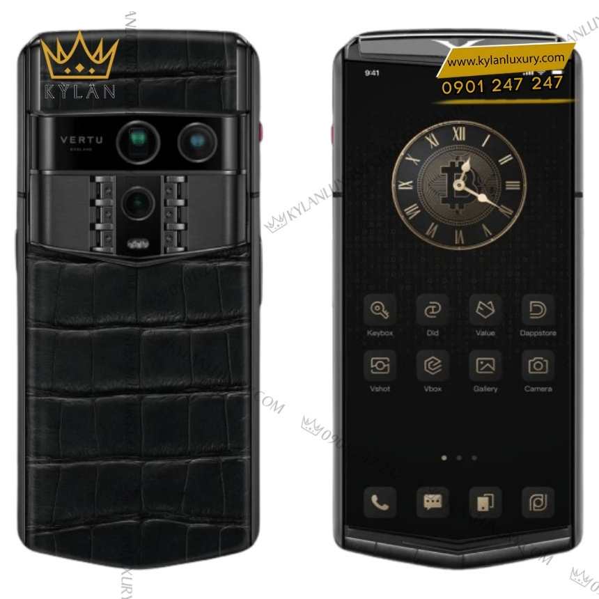 Kỳ Lân Luxury vertu agent q silver advanced set iron black alli 1tb 5 Điện thoại Vertu Agent Q Silver Advanced Set Iron Black Alli 1TB