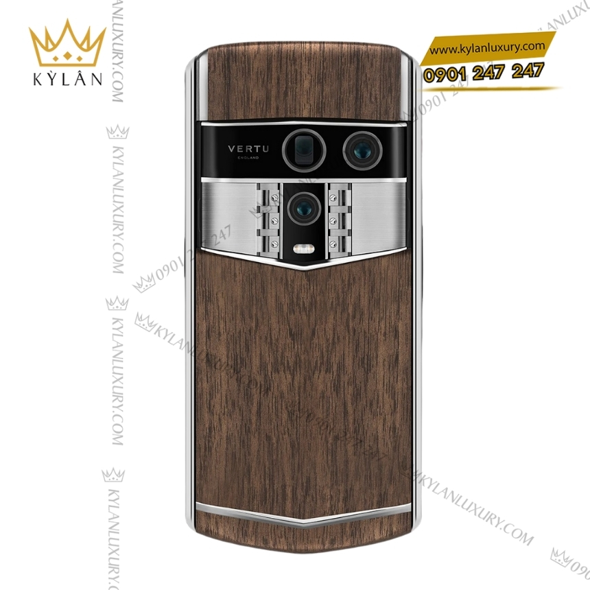 Kỳ Lân Luxury vertu agent q solid walnut go oc cho 2 Điện thoại Vertu Agent Q Solid Walnut (phiên bản gỗ óc chó)