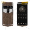 Điện thoại Vertu Agent Q Solid Walnut (phiên bản gỗ óc chó)
