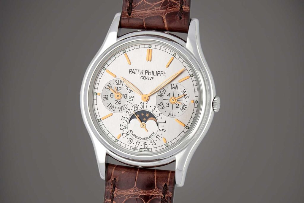 Kỳ Lân Luxury 5550P 001 Lich hang nam Patek Philippe Advanced Research