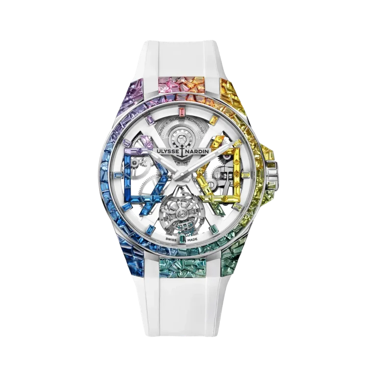 Kỳ Lân Luxury Dong ho Ulysse Nardin Blast Sparkling Rainbow KYLAN2026 1 Đồng hồ Ulysse-Nardin Blast Sparkling Rainbow