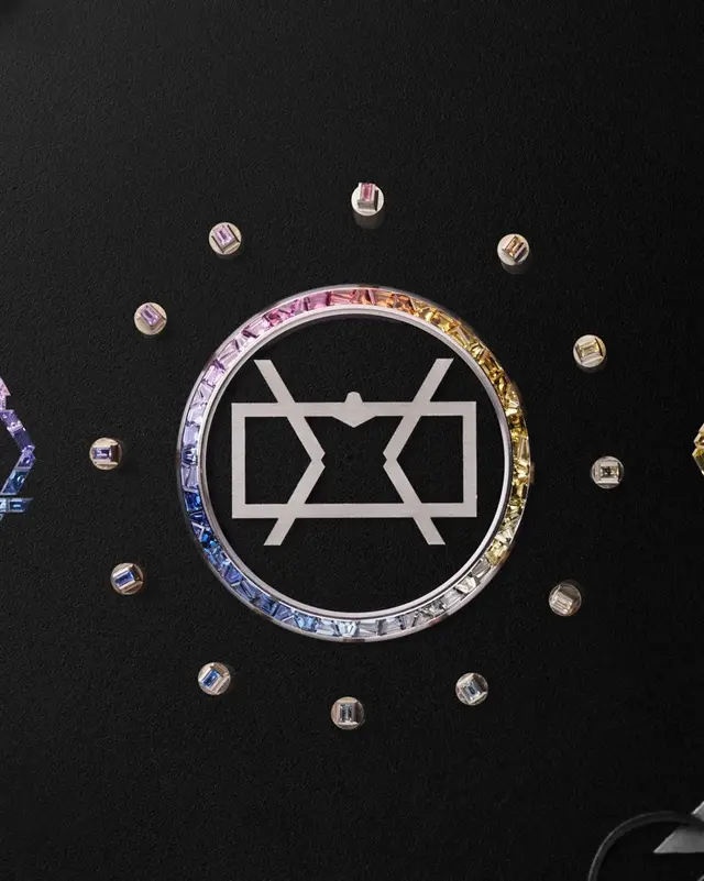 Kỳ Lân Luxury Dong ho Ulysse Nardin Blast Sparkling Rainbow KYLAN2026 6 Đồng hồ Ulysse-Nardin Blast Sparkling Rainbow