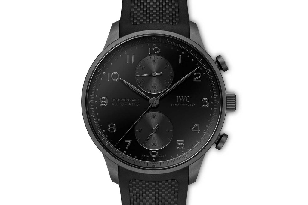 Đồng hồ IWC Portugieser Chronograph Ceratanium 5 Kỳ Lân Luxury IWC Portugieser Ceratanium Kylan20262 Đồng hồ IWC Portugieser Chronograph Ceratanium