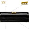 Túi Clutch da cá Alligator black