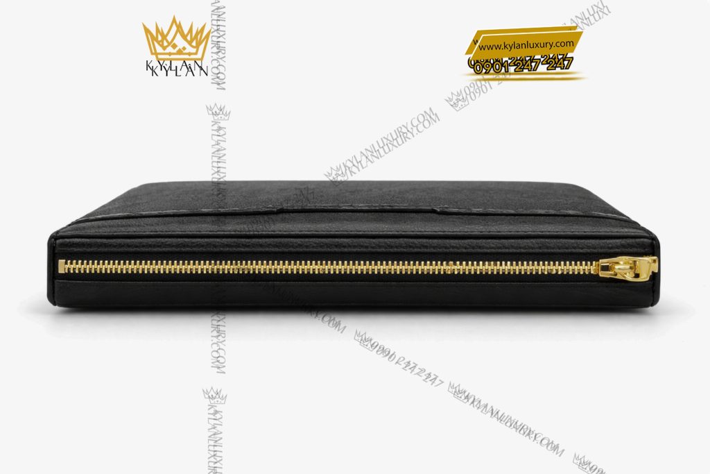 Kỳ Lân Luxury Tui xach da be mix da ca Alligator khoa van tay 7 Túi xách da bê mix da cá Alligator khóa vân tay