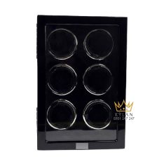 Hộp xoay đồng hồ 6 ngăn cao cấp