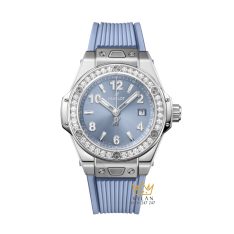 Đồng hồ Hublot Big Bang One Click Steel Coal Blue Diamonds 33mm