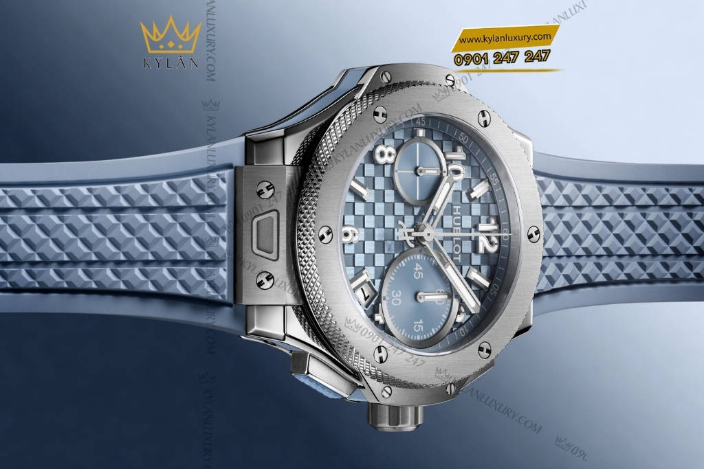 Kỳ Lân Luxury hublot big bang original unico titanium coal blue 43mm 8 Đồng hồ Hublot Big Bang Original Unico Titanium Coal Blue 43mm