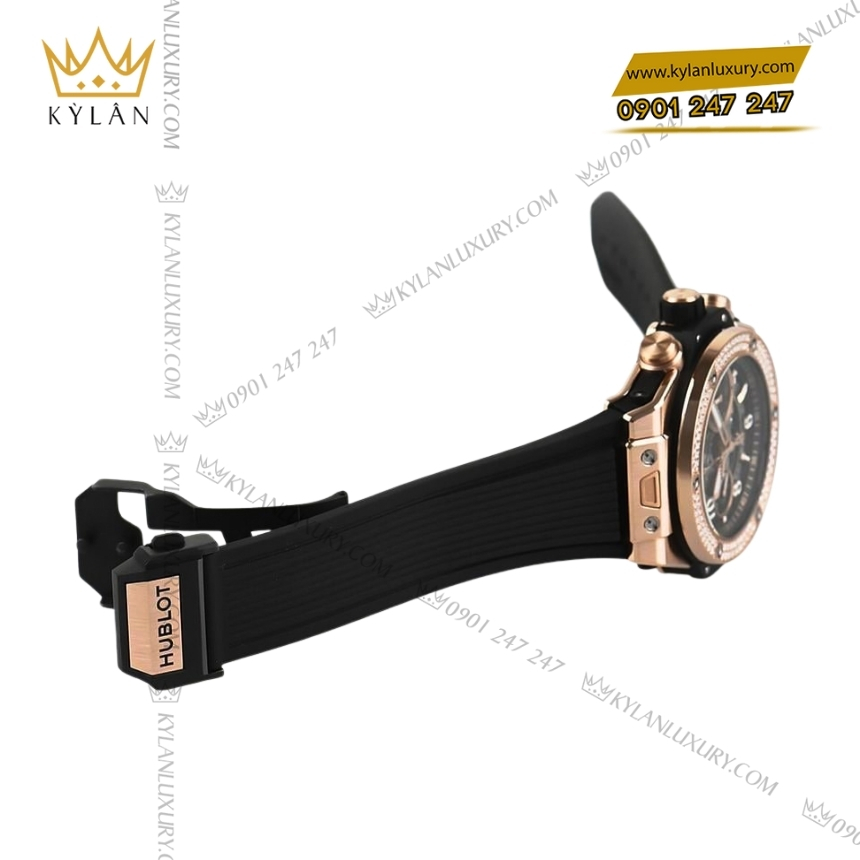 Kỳ Lân Luxury hublot big bang unico king gold diamonds 42mm 3 Đồng hồ Hublot Big Bang Unico King Gold Diamonds 42mm
