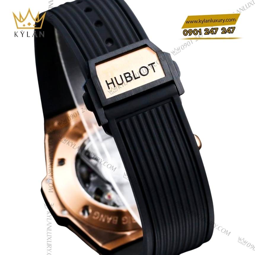 Kỳ Lân Luxury hublot big bang unico king gold diamonds 42mm 9 Đồng hồ Hublot Big Bang Unico King Gold Diamonds 42mm
