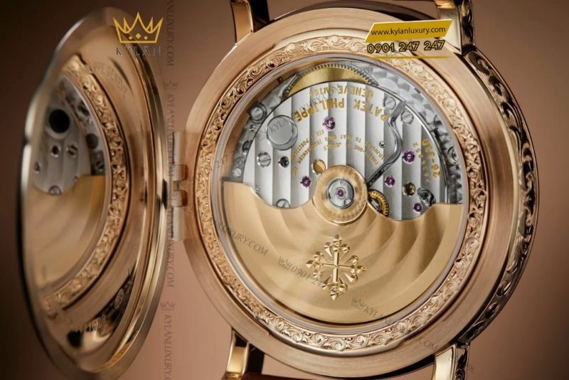 Đồng hồ Patek Philippe Grand Complications vàng hồng chạm khắc 5160/500R-001