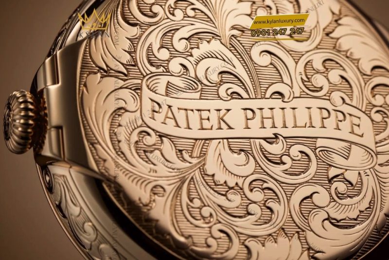 Đồng hồ Patek Philippe Grand Complications vàng hồng chạm khắc 5160/500R-001