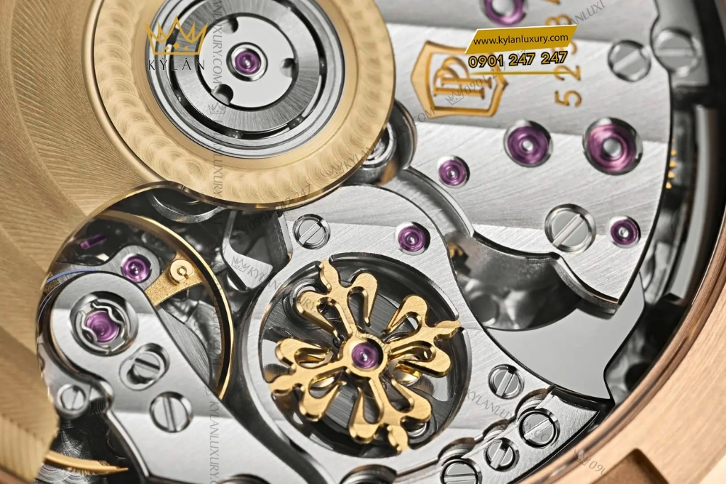 Kỳ Lân Luxury patek philippe 5520rg 001 travel time vang hong 13 Đồng hồ Patek Philippe Grand Complications Travel Time mặt xám sunburst 5520RG-001