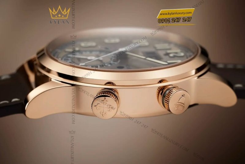 Đồng hồ Patek Philippe Grand Complications Travel Time mặt xám sunburst 5520RG-001