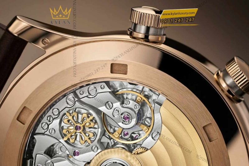 Đồng hồ Patek Philippe Grand Complications Travel Time mặt xám sunburst 5520RG-001