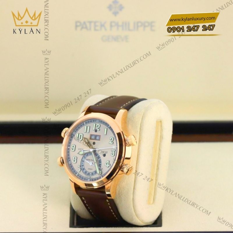 Đồng hồ Patek Philippe Grand Complications mặt xám sunburst 5520RG-001