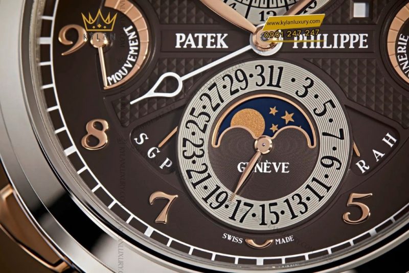 Đồng hồ Patek Philippe Grandmaster Chime hai mặt số 6300GR-001