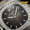 Đồng hồ Patek Philippe Nautilus Platinum vành kim cương 5711/110P-001